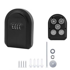 lasuroa Bo&icirc;te &agrave; Cl&eacute;s Magn&eacute;tique, pour Voiture Bo&icirc;te &agrave; Cl&eacute;s Magn&eacute;tique avec Verrouillage par Mot de Passe avec un Fort Magn&eacute;tisme Adapt&eacute;e aux Voyages Int&eacute;rieurs et Ext&eacute;rieurs pour Cacher les (YESIONG, neuf)