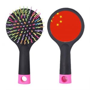 Brosse à cheveux démêlante avec coussin et base de coussin Motif drapeau national de la Chine (bestchong, neuf)