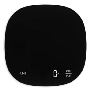 ADE Balance de cuisine num&eacute;rique avec une capacit&eacute; de 15 kg | balance pr&eacute;cise au gramme | grand &eacute;cran avec chiffres lumineux | piles AAA incluses | design arrondi | noir (GRENDS GmbH &ndash; Great Brands & Trends, neuf)