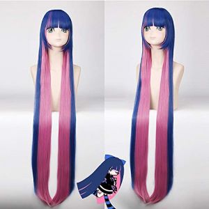 Perruque pour accessoires assortis pour modélisation performance bleu rose 120 cm Jarretière bas ange S Sister Anime perruque 040 (good stuff A, neuf)