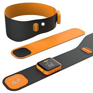 Ceinture abdominale électrostimulation 7 modes et 15 niveaux avec option chauffage 3 niveaux, électrostimulateur abdominal fiable et efficace, Stimulateur d'abdominaux EMS pour Homme et Femme (GENIUS TRADEN, neuf)