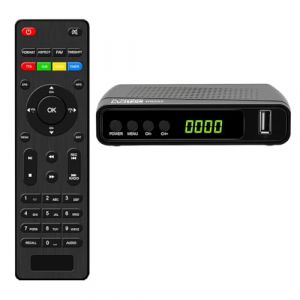 Muuookka R&eacute;cepteur TV Num&eacute;rique 265 DVB-T2 Mini Ricevitore Digital Terrestrial DVB-T2 Set Top Box Prise EU (STARYAND LTD, neuf)