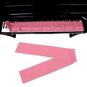 BORDSTRACT Housse de clavier 88 touches en coton pur, anti-poussière, anti-rayures, anti-usure, lavable, pour clavier de piano numérique (rose) (hehuashan, neuf)