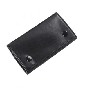 Blague à tabac à rouler hydrofuge, Blague a Tabac, Pochette de tabac a rouler, Matière cuir (noir) (ANETTEE GLOBALISS, neuf)