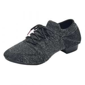 Chaussures De Danse Tango Femmes Femme Chausson Enfant Chaussure Latine Escarpins Petit Talon Jazz pour Blanche Chaussons Fille Sandales Orthop&eacute;diques Semelles Sexy Pute Noir Sandale Compensee Et&eacute; (ZSCsuxun, neuf)