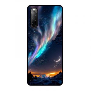 KARTXITAI Coque Compatible avec Sony Xperia 10 II,Housse &Eacute;tui de Protection en Silicone en Gel TPU Souple Case Cover Ultra Douce Emp&ecirc;che Rayures Shock-Absorption - Aurore bor&eacute;ale (KARTXITAI, neuf)