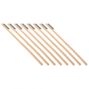 Abaodam Lot de 8 Brosses de Nettoyage pour Cage &agrave; Oiseaux et Petits Animaux, Manches Longs, Fibres Douces Non Rayantes, Kit de Nettoyage pour D&eacute;jections, Poulailler et Habitats (Naralimn, neuf)