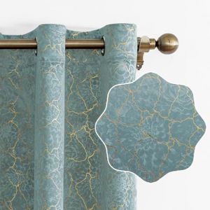 Ystyle Rideau Occultant Velours Lot De 2, 140x200cm, Rideaux Salon Rideau Thermique Isolant Anti Chaud Int&eacute;rieurs, Rideau Phonique Anti Bruit, Moderne Chambre Maison Dressing, Gris Vert (ITALY NIHAO GROUP, neuf)