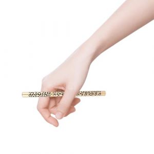 VICASKY Crayons &agrave; Sourcils De Maquillage L&eacute;opard 2 Pi&egrave;ces Taille Standard Double T&ecirc;te Marron Naturel Pour Usage Professionnel Et Personnel Pinceau Int&eacute;gr&eacute; (Micanties, neuf)