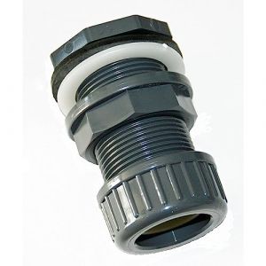 Bounce Generation jardiboutique - ø 32 mm Traversée de paroi PVC + écrou de Serrage (Jardiboutique, neuf)