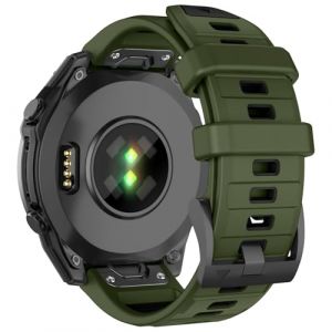 MYSNBKN 26mm Quick Fit Bracelet pour Fenix 8 51mm/Fenix 7X Pro/Fenix 7X/Fenix 6X/Fenix 6X Pro/Fenix 5X/Fenix 5X Plus/Epix Pro 51mm/Fenix 3/Fenix 3 HR (MYSNBKN-FR, neuf)