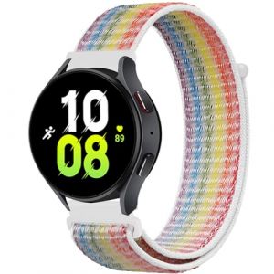 FYISWHO Respirant Sport Bracelet pour Ticwatch E3 / E/GTH, 20mm Nylon Bracelets de Remplacement pour Coros Pace 2 / Apex 2 / Apex 42mm (FYISWHO-FR, neuf)