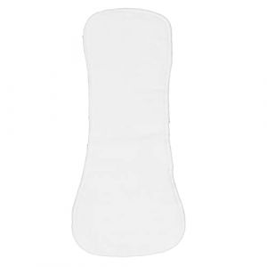 Doublure en Tissu pour Couches, Insert de Couche pour Adultes, Couche Urinaire pour Personnes âgées, Lavable, Réutilisable, Hautement Absorbante, pour Incontinence Adulte (longueur de 23,62 Pouces) (Liyishun, neuf)