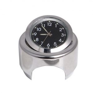 XLKJ Horloge de Guidon de Moto avec Effet Fluorescent, Montre d'Horloge de Guidon de Moto étanche, Horloge Digitale Vélo (XIAO SCHATZ, neuf)