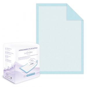 210x ARNOMED alese jetable 60x90cm, alese d'incontinence absorbantes à Usage Unique, Matelas à Langer pour bébés, alèses en Cellulose, 5 Couches pour Le lit en Cas d'incontinence (arnowa, neuf)