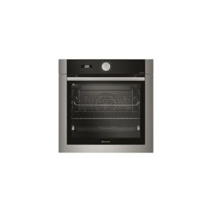 BRANDT BOP7536X - Four Pyrolyse - 73 L - 9 Modes (OptiSteam - Programmateur Monobouton - Clean 39) - Gradins Chromés - Rail Télescopique - Finition Inox (Super10count, neuf)