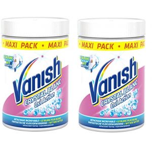 Vanish Detachant Oxi Action Crystal Blanc Poudre 1 kg - Lot de 2 (homeplace-eu, neuf)