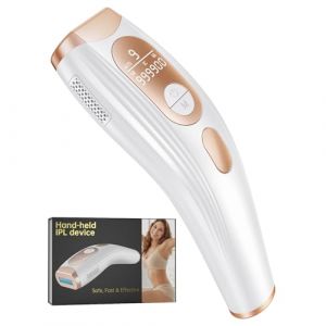 3 en 1 Épilateur Lumière Pulsée IPL avec Fonction de HR/RA/SC, 9 Niveaux d'Energie, Epilateur Laser pour Femme Homme Visage Corps Bikini Aisselles - 999990 Épilateurs à lumière pulsée (Fleuve Distribution, neuf)