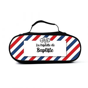 Amikado Sacoche pour Boules de p&eacute;tanque personnalis&eacute;e Barbershop (Amikado, neuf)