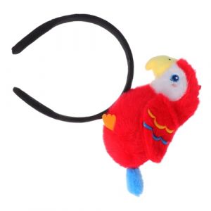 SAFIGLE Serre-t&ecirc;te Perroquet pour Halloween Bandeaux Oiseaux Amusants Accessoires Cheveux F&ecirc;te D&eacute;guisement Animal (Grand Di, neuf)