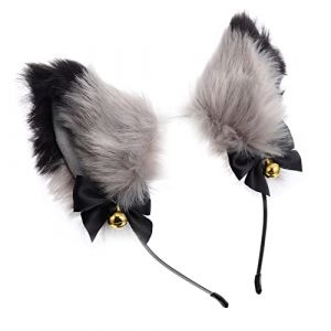 HONMEET Bandeau Oreilles De Renard Peluche Accessoires Animaliers Pour Adultes Pour Fêtes Et Cosplay (ATriss, neuf)
