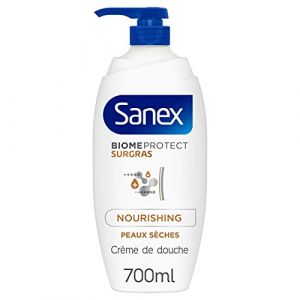 SANEX - BiomeProtect Surgras Nourishing Respectueuse du Microbiome Cutané -Gel douche Mixte - Homme et Femme, 700 ml (SDS CONNECT, neuf)