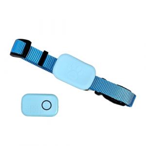 Générique Collier GPS Chat Tracker,Traceur Chat Tracker pour Chatonssans sans Abonnement (Bleu-Compatible avec iOS ou Android) pour Find (Compatible avec iOS/Android) (Maythere, neuf)
