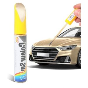 Flaconi Stylo Peinture Voiture,Anti Rayure pour Carrosserie,Marqueurs de Peinture pour Pneus,Outils Automobiles,Convient &agrave; la plupart des Voitures,Remorques,Camions,Berlines,V&eacute;hicules Utilitaires (Or) (shenhua auto, neuf)