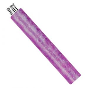 Outil de pointage des ongles &ndash; &Eacute;crivain &agrave; pointe ronde en m&eacute;tal poli, de peinture &agrave; prise stable, dispositif d'illustration de vernis d&eacute;coratif, accessoire cosm&eacute;tique aux d&eacute;tails fins | Soins (chzang, neuf)