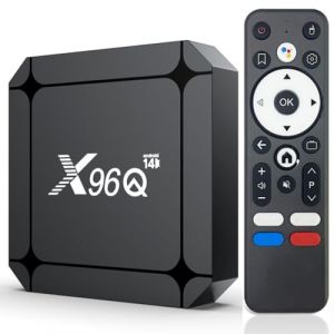 Android 14.0 TV Box, Boîtier TV 2GB RAM 16GB ROM RK3518 Quad-Core Cortex-A53, Android Box Support 2.4/5.0GHz 4K 100M Ethernet HDMI USB 3.0/2.0 TV Box (Guang RUI EU, neuf)