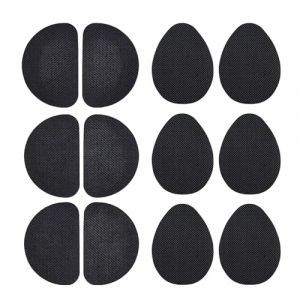 Lot de 6 Paires de Coussinets Antidérapants Auto-Adhésifs pour Chaussures de Sport Semelle Intérieure en Forme, Pour talons hauts, chaussures plates, sport, cuir ou travail, Antiglisse à coller (WanLinTan, neuf)