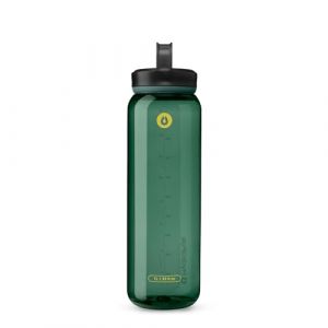 Hydrapak RECON (1L) - Vert - Bouteille d'eau en plastique 50% recycl&eacute;e, &eacute;cologique et sans BPA, bouchon &agrave; vis &agrave; d&eacute;bit r&eacute;gulier, facile &agrave; transporter (Sportano, neuf)
