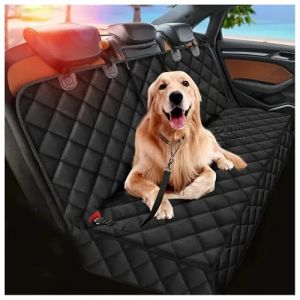 MNBHJGR Housse de Si&egrave;ge pour Chien, pour VW Golf 7 MK7 Polo T-ROC Tiguan Protection Voiture Chien Protege Banquette Arriere Antid&eacute;rapant et Imperm&eacute;able (There's a bright future for everyone, neuf)