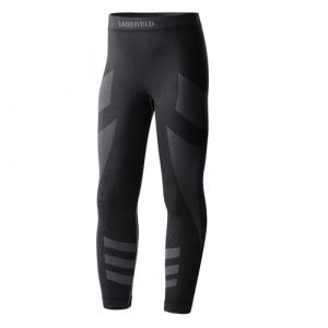 Ladeheid sous-v&ecirc;tements Thermiques Cale&ccedil;on Long Unisexe Enfant LAGI008 (Noir/Graphite, 158-164) (Hisert, neuf)