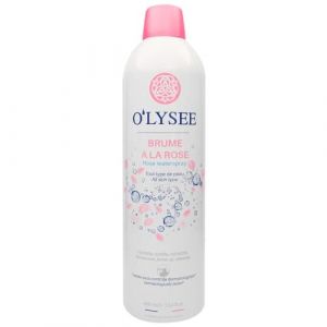 Brume d'eau Pure à la Rose Brume de Beauté Rafraîchissante Anti-âge | Sans Alcool | Démaquillant | Hydratant | 400 ml (O'LYSEE, neuf)