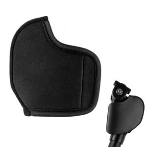 WUSJCOF 1 pièce housse de protection pour tige de selle Suntour NCX avec protection des doigts (Noir) (NAROU DUTEN, neuf)