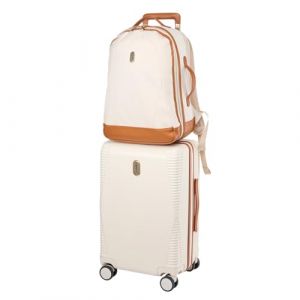 Cabin Max Santa Cruz Set Valise Cabine 55x35x25 et Sac à Dos 40x30x20 cm, Compatible avec KLM, Easyjet, Air France, British Airways, Transavia et Eurowings. (Cabin Max EU, neuf)