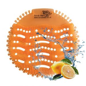 Lot de 10 désodorisants pour écran d'urinoir | Tapis anti-éclaboussures avec poils inclinés | Éliminateur d'odeurs et désodorisant de toilettes | Longue durée de 30 jours | Compatible avec tous les (Mai Tech Trade, neuf)