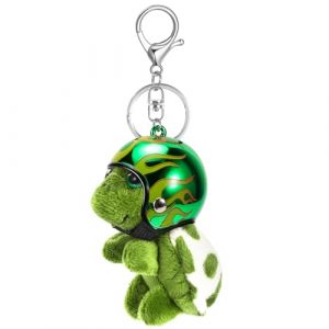 MWOOT Mignon Porte cl&eacute;s Peluche douce Tortue Pendentif Porte cl&eacute;s Personnalis&eacute; Voiture Porte cl&eacute; Sac &agrave; dos Sac &agrave; main Charmes Cadeau pour femmes et filles (Sopdy-eu, neuf)