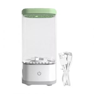 Machine de nettoyage de pinceaux cosmétiques, machine de nettoyage automatique, appareil de nettoyage rechargeable, 8,1 x 8,1 x 16,5 cm, nettoyage rapide du balai électrique, idéal pour la maison, les (cjjjsd, neuf)
