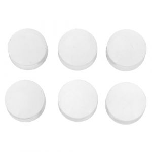 ABOOFAN 6 pi&egrave;ces Nail Art Stamper Heads Transparent Silicone Replacement For DIY Manicure Nail Stamping Tools Soft Tampon Accessory And Practice (Halleyham, neuf)