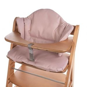 aMami Coussin deux pi&egrave;ces pour chaise haute Hauck &ndash; Fait main &ndash; Tissu Oxford imperm&eacute;able &ndash; Antiallergique &ndash; Coussin confortable avec velcro &ndash; Rose (aMami, neuf)