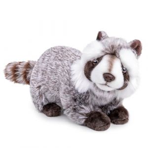 lilizzhoumax Jouets en Peluche Raton Laveur 30cm/12&rdquo;, Simulation Jouet en Peluche Raton Laveur Poup&eacute;e R&eacute;aliste, Peluche Raton Laveur Jouets Animaux Sauvages en Peluche Raton Laveur (Sbekiew store, neuf)