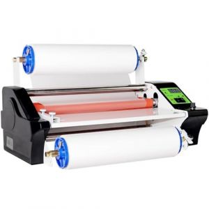 Machine de laminage automatique à froid et à chaud de film PET A3, imprimante DTF à transfert de film B rouleau à rouleau avec machine à plastifier (YingXianTongBoShangMaoYouXianGongSi, neuf)