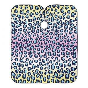 Imprimé Léopard Couleur Arc-En-Ciel Géométrique Cape De Cheveux Accessoires Blouse Coiffeur Antistatique Peignoir Coiffure Pour Salon Instituts De Beauté Barbiers 140X168Cm (guangzhouhongchenmaoyishanghanggerenduzi, neuf)
