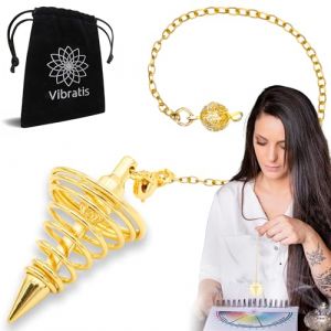 Pendule Divinatoire de Radiesth&eacute;sie en Spirale - Divinatoire/Voyance - &Eacute;sot&eacute;risme [Satisfait ou Rembours&eacute; &agrave; Vie] (Eslab, neuf)