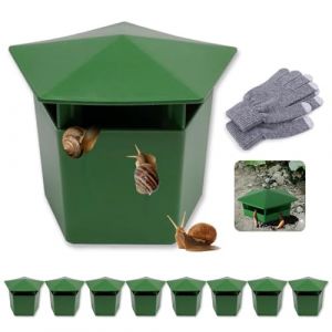 Lot de 8 Pieg Pi&egrave;ges &agrave; Escargots,Limaces et Escargot,pour Prot&eacute;ger Les Plantes des Escargots-Anti Escargot et Limace,Piege a Limace -&Agrave; Remplir Lndividuellement Hygi&eacute;nique (Add fuel to the fire, neuf)