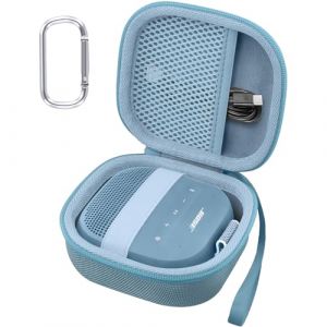 Aenllosi pour Bose Nouvelle Enceinte Bluetooth Portable SoundLink Micro 2e g&eacute;n &Eacute;tui de Transport Rigide, &eacute;tui Seul, Bleu (Kaerth, neuf)