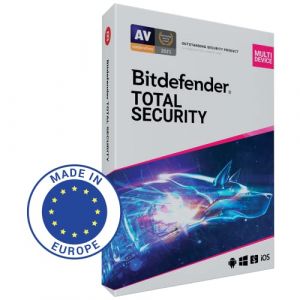 Bitdefender Total Security | 10 dispositivos | 2 anni | IT (Bitdefender SAS, neuf)