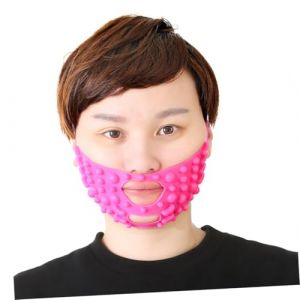 POPETPOP de Massage Facial V Lift Ajustable Minceur Visage avec Points de Pression pour Raffermir la Peau et R&eacute;duire le Double Menton Confortable et Adapt&eacute; Aux Hommes et Femmes (Riser Treasure, neuf)